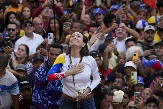 Venezuelan Opposition Chief 'Violently Intercepted': Allies