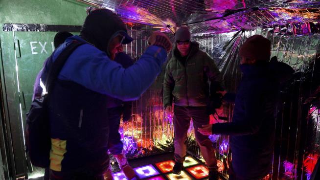 Shanties on Ice Host a Cold Art Event