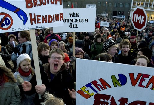 Youths Flee Struggling Iceland