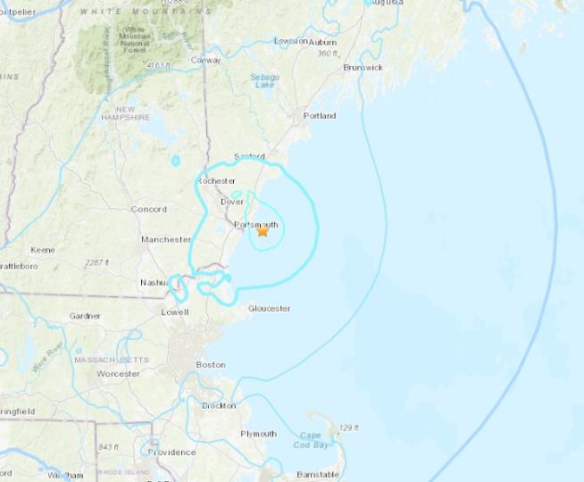 Rare Earthquake Shakes New England