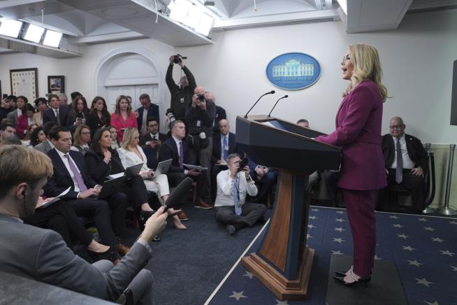 Youngest White House Press Secretary Makes Her Debut