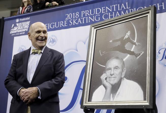 Dick Button, Voice of Skating, Dies at 95