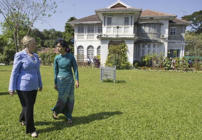 On Third Auction Try, Suu Kyi's Home Attracts Zero Bids