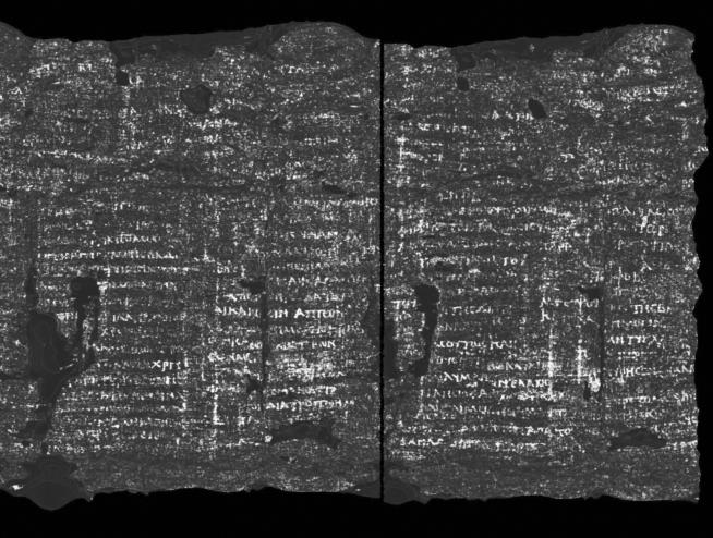 'Breakthrough' Could See Us Reading Burnt Vesuvius Scrolls