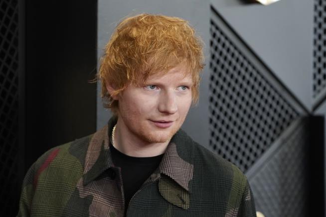 Permission for Ed Sheeran to Busk? Denied