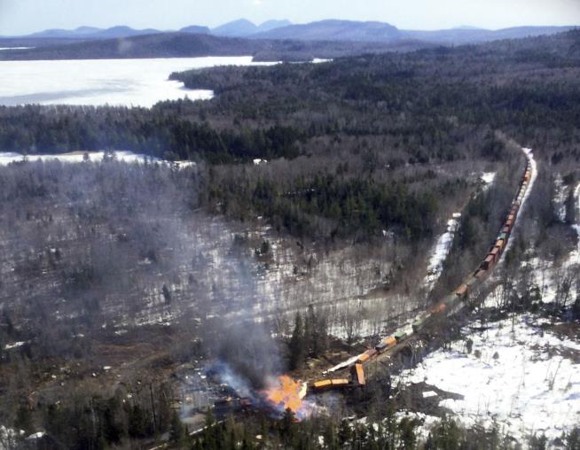 Beaver Dam Blamed for Maine Train Derailment