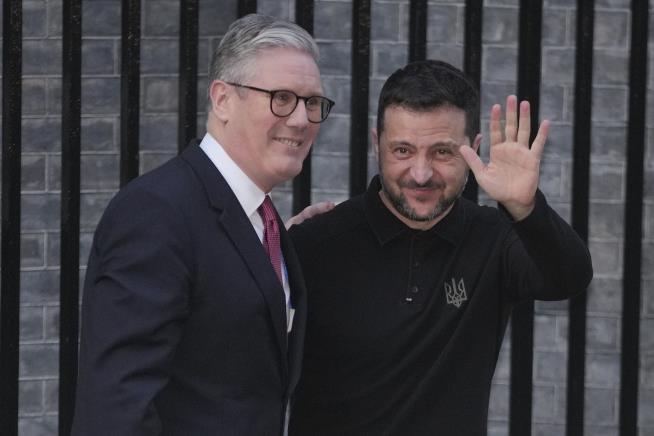 Zelensky Got a Much Different Greeting in London