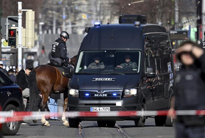 Car Rams Crowd in Germany