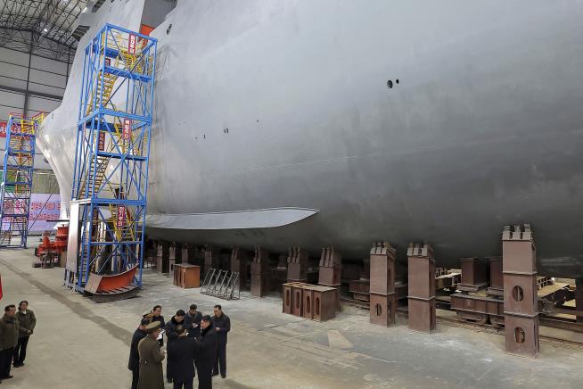 North Korea Reveals Nuclear-Powered Submarine