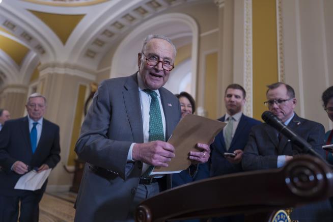 Schumer: GOP Bill to Avert Shutdown Lacks the Votes