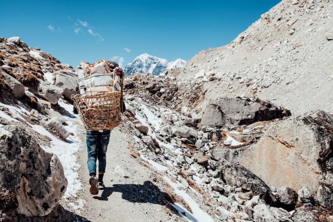 Coming to the Aid of Everest's Sherpas: Drones