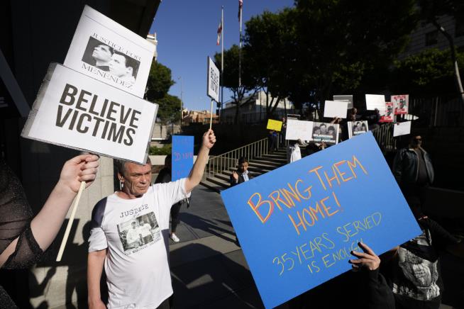 Menendez Brothers' Family Leads Rally for Their Release