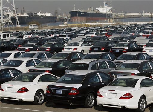 US Ports Awash in Foreign Cars