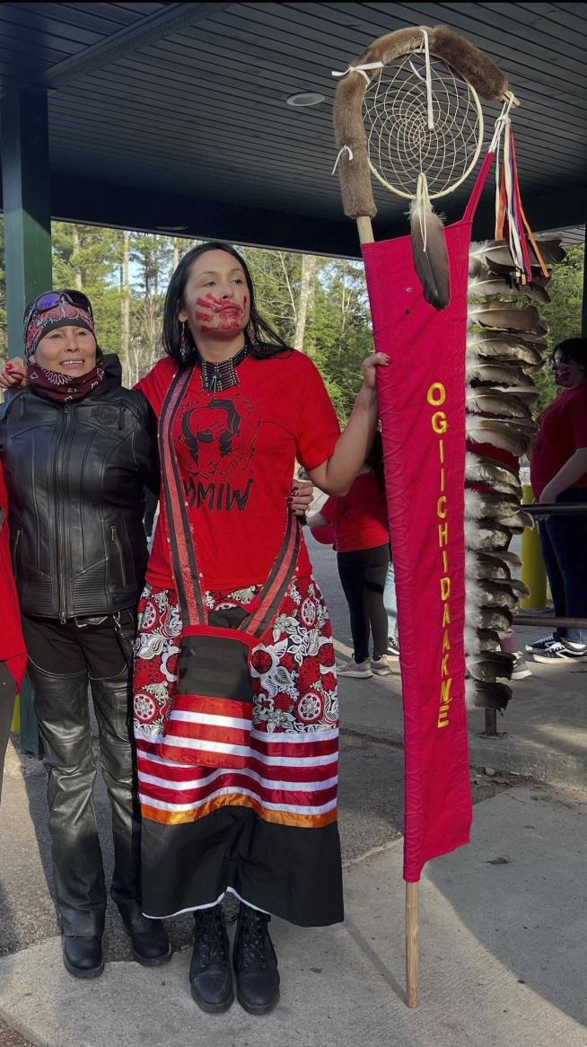 With Red Handprint, Indigenous Highlight 4.3K Slain, Missing