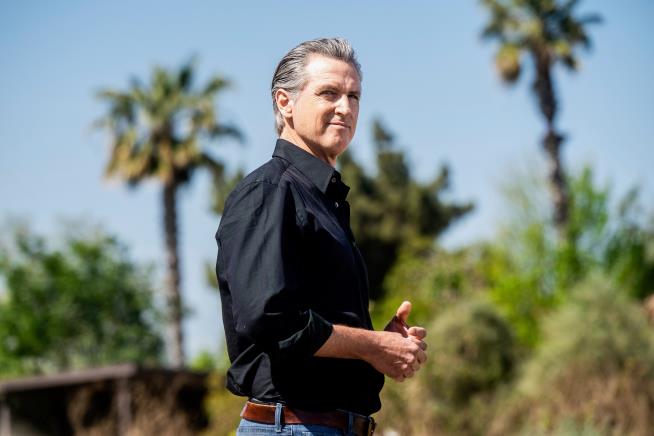 To Help Hollywood, Newsom Is Willing to Work With Trump