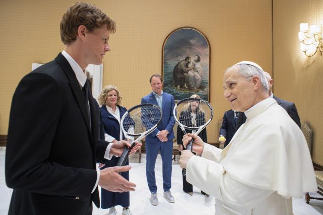 Pope Meets Sinner at Vatican