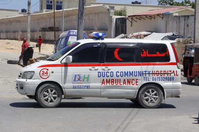 Somali Military Recruits in Line to Register Die in Bombing