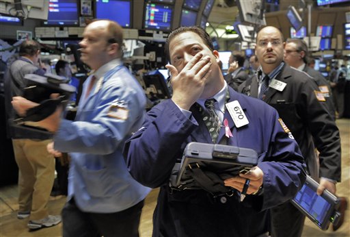 Nervous Dow Rises 70