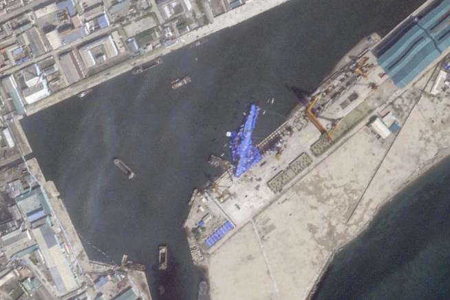 Satellite Images Show North Korea's Ship Flop