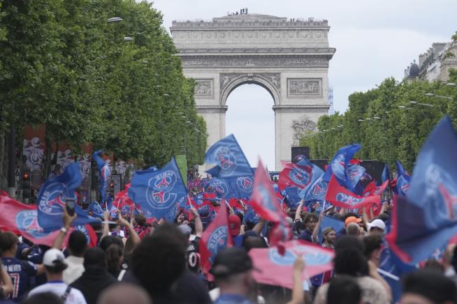 Soccer Celebrations Become Violent, Chaotic in France