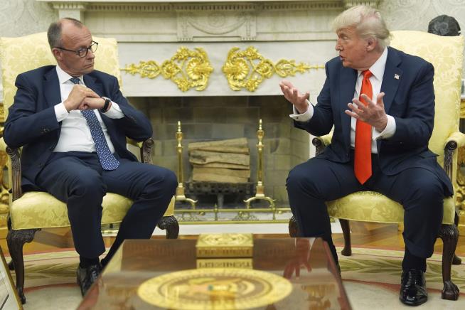Trump to German Leader: D-Day Wasn't 'Pleasant' for You