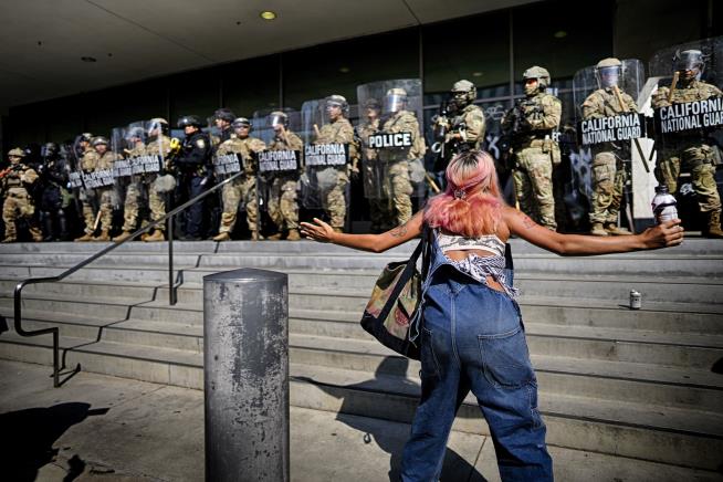 Trump Doubles the Number of National Guard Troops in LA