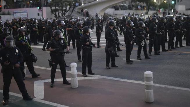 LAPD: 'Mass Arrests' Made During Curfew Period