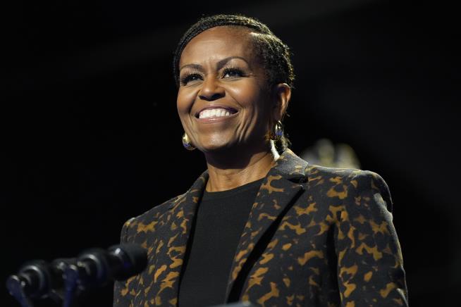 Michelle Obama: I'm 'Glad' I Never Had a Son