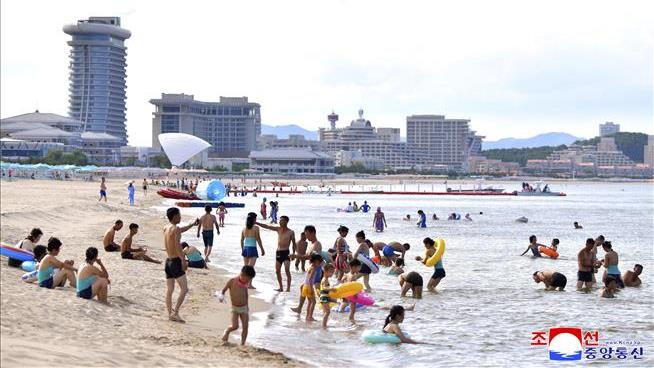 North Korea Unveils Its Long-Planned Beach Resort