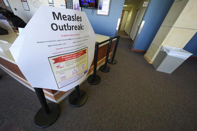Measles Cases Hit 33-Year High