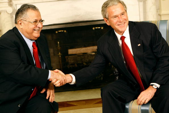 Bush Makes Surprise Farewell Stop in Baghdad