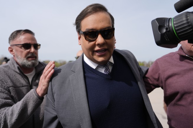 George Santos Is Not Going Gently Into the Prison Night