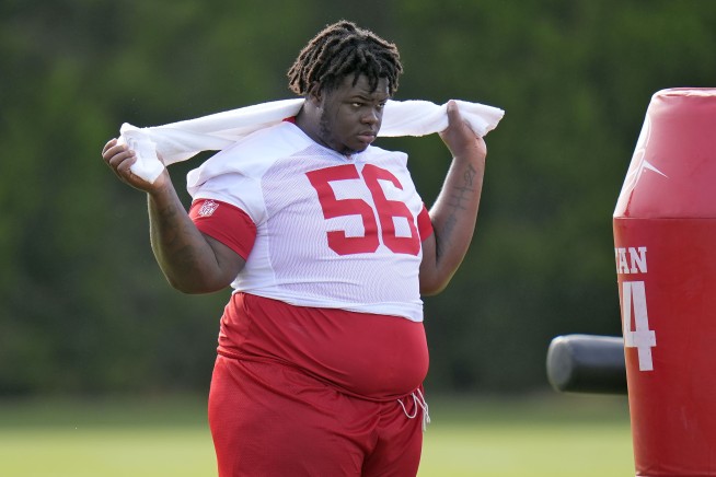 NFL's Heaviest Player Is Benched Until He Slims Down