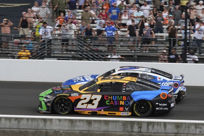 Bubba Wallace Posts a First on Indianapolis Oval