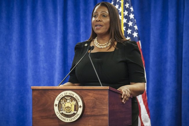 Justice Department Subpoenas Trump Foe Letitia James