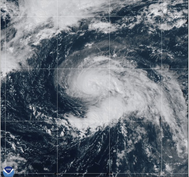 Hurricane Gabrielle Has Arrived