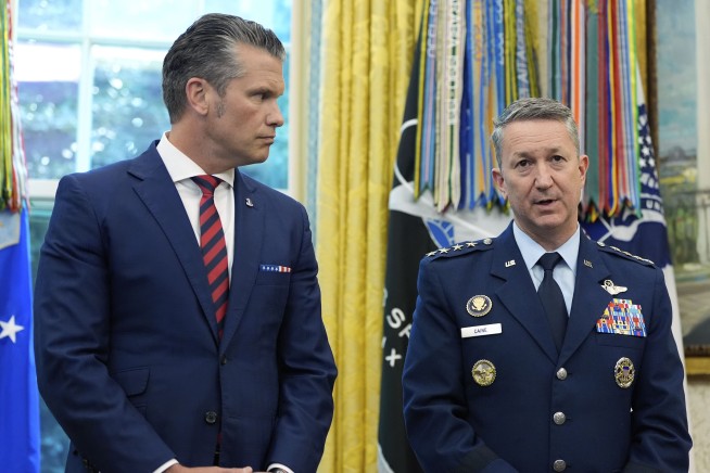 Caine Gives Hegseth 'Frank Feedback' on Strategy