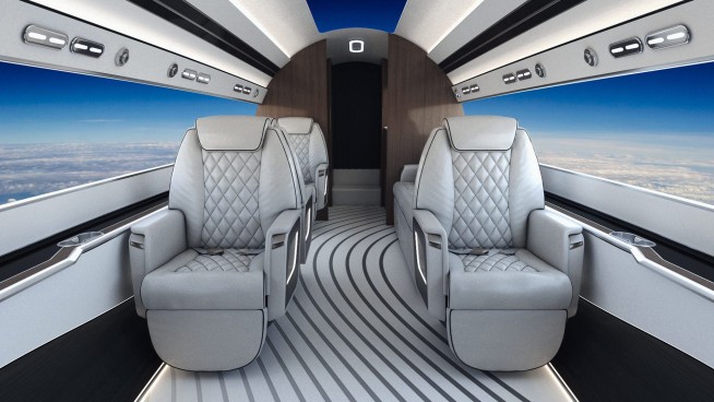 It's a Jet With an Insane View—but No Windows