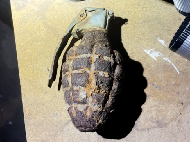 Toddler Finds Live WWII Grenade in Front Yard