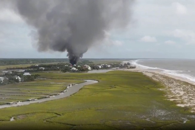 South Carolina Judge's Home Goes Up in Flames