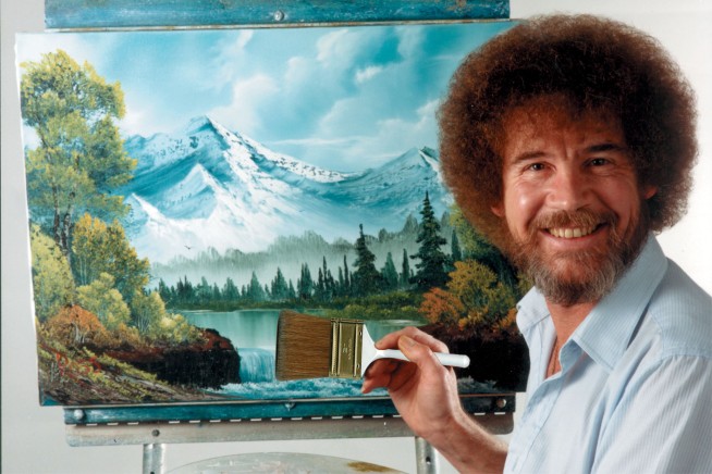 Bob Ross Paintings Being Auctioned for Public Television