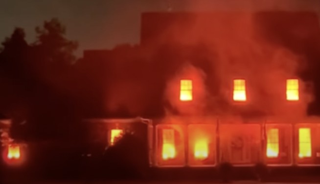 SC Couple's Fiery Halloween Decor Keeps Fooling Neighbors