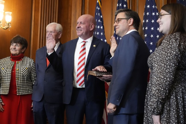 Swastika Image Spotted in Congressman's Office