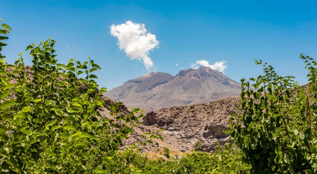 Data Suggests Pressure Is Building in Iranian Volcano