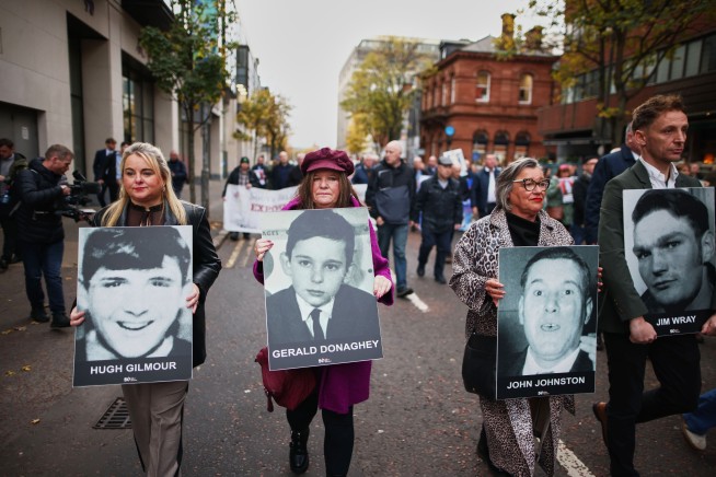 Veteran Acquitted of Bloody Sunday Killings in N. Ireland