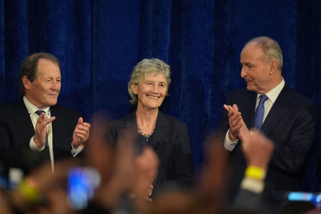 Left-Wing Candidate Wins Irish Presidency in Landslide