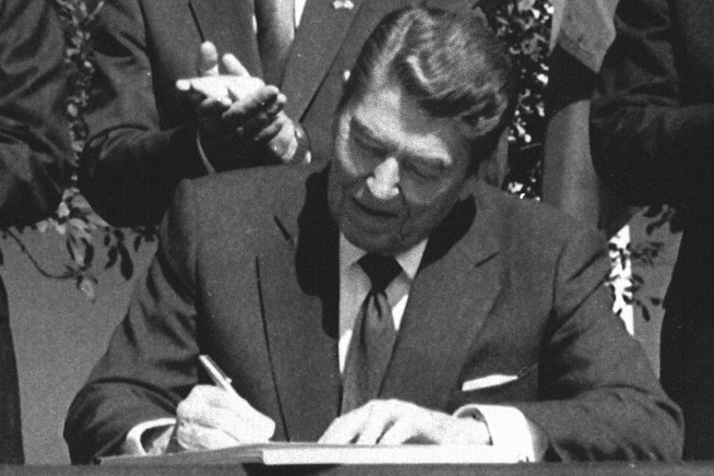 Doug Ford Brags About Anti-Tariff Reagan Ad