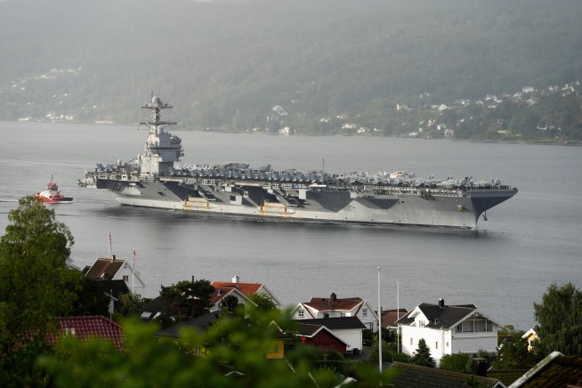US Aircraft Carrier Now Near Venezuela