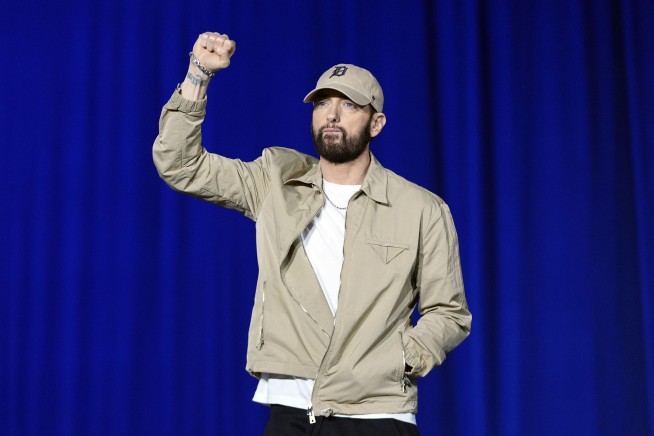 Eminem Battles 'Swim Shady' on Name Rights