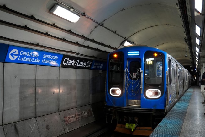 Man Sets Woman Ablaze on Chicago Train